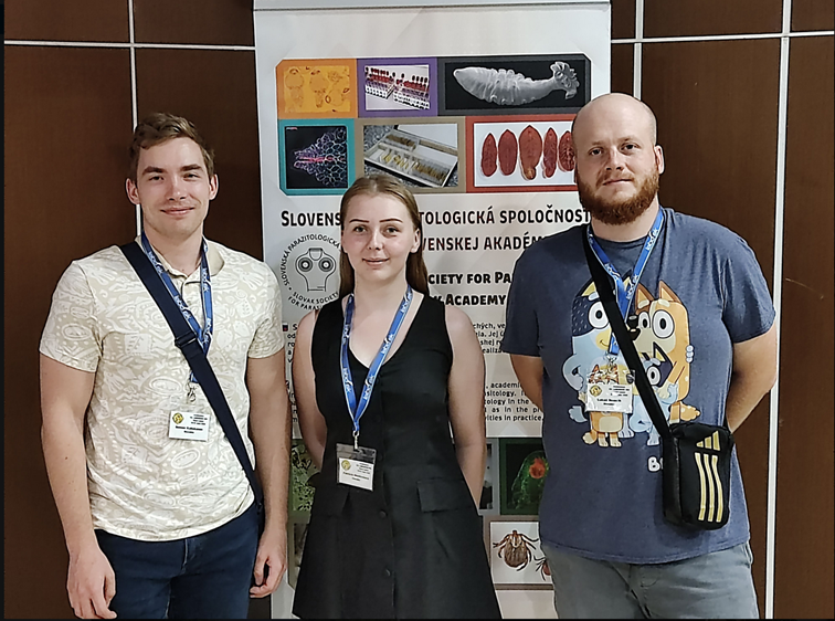 Víťazi súťaže o najlepšiu študentskú prezentáciu na konferencii.