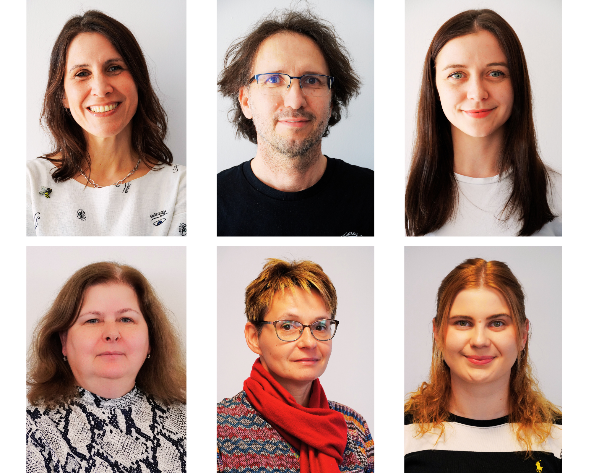 Zľava zhora prof. Barbara Ukropcová, Dr. Jozef Ukropec, Petra Dubajová, Alena Ferjančeková, Eva Kubíčková a Miriam Dojčárová z BMC SAV, ktorí sa zúčastňujú na programe 14týždňov.