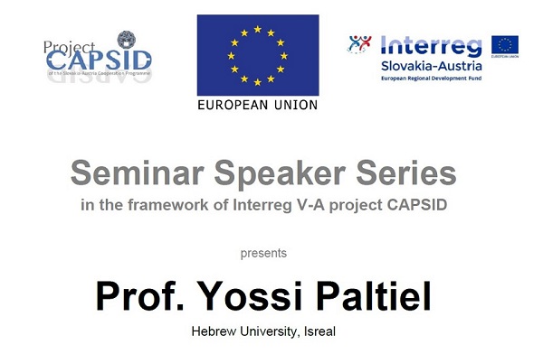 Plagát k podujatiu projektu CAPSID. Info...