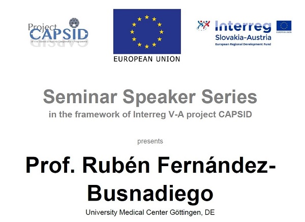 Plagát k podujatiu projektu CAPSID. Info...