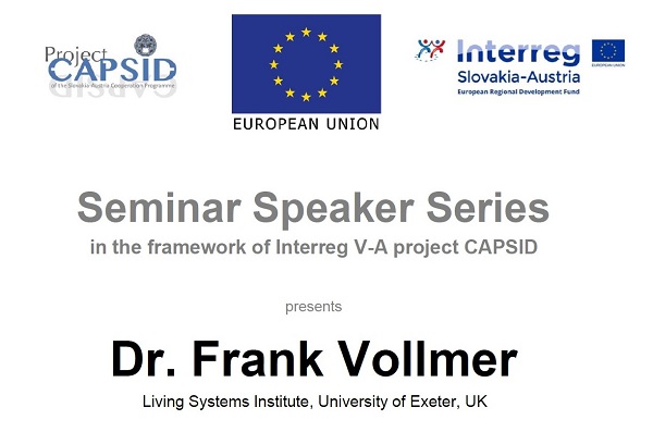 Plagát k podujatiu projektu CAPSID. Info...