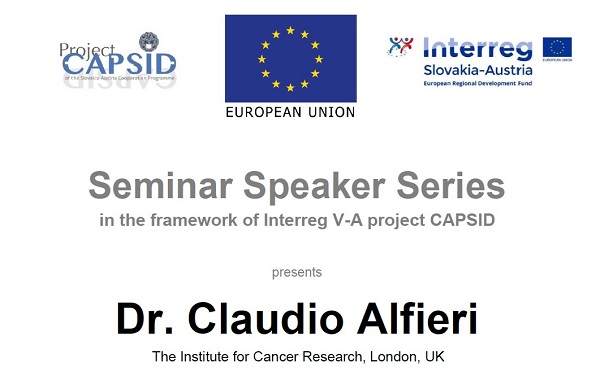 Plagát k podujatiu projektu CAPSID. Info...