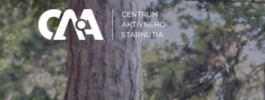 ilustrácia s logom Centra aktívneho starnutia