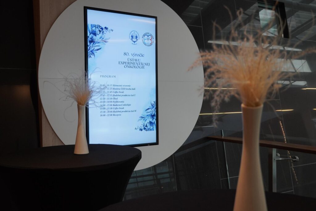 80. výročie Ústavu experimentálnej onkológie.