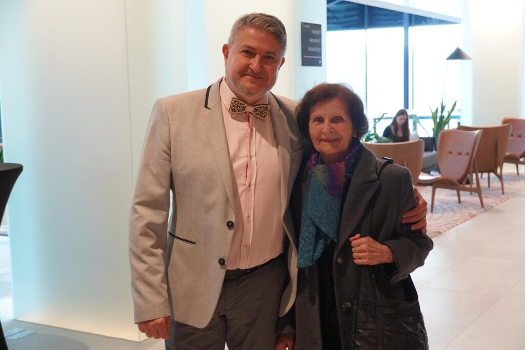 80. výročie Ústavu experimentálnej onkológie. Vľavo riaditeľ Dr. Miroslav Chovanec.