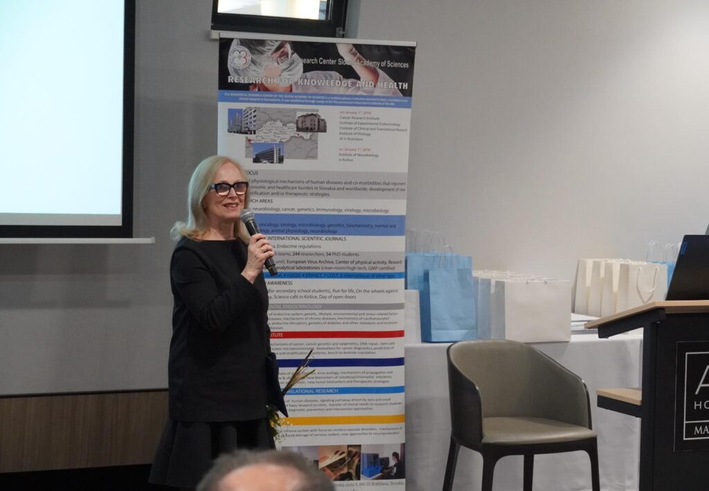 Profesorka Silvia Pastoreková.