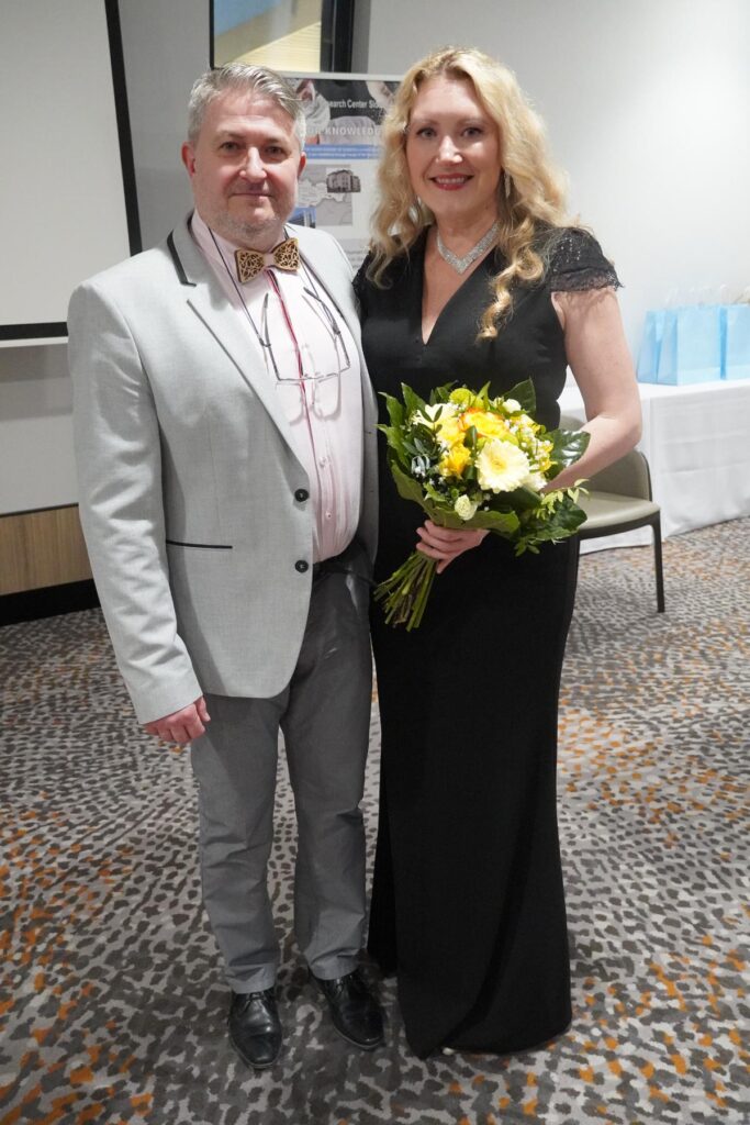 Dr. Miroslav Chovanec a Dr. Soňa Čierniková.