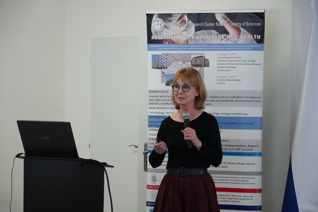 Katarína Mikušová, Comenius University in Bratislava.