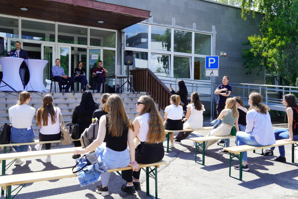 Ilustračný záber z diskusie o duševnom zdraví na Doktorandskej búrke 2024.