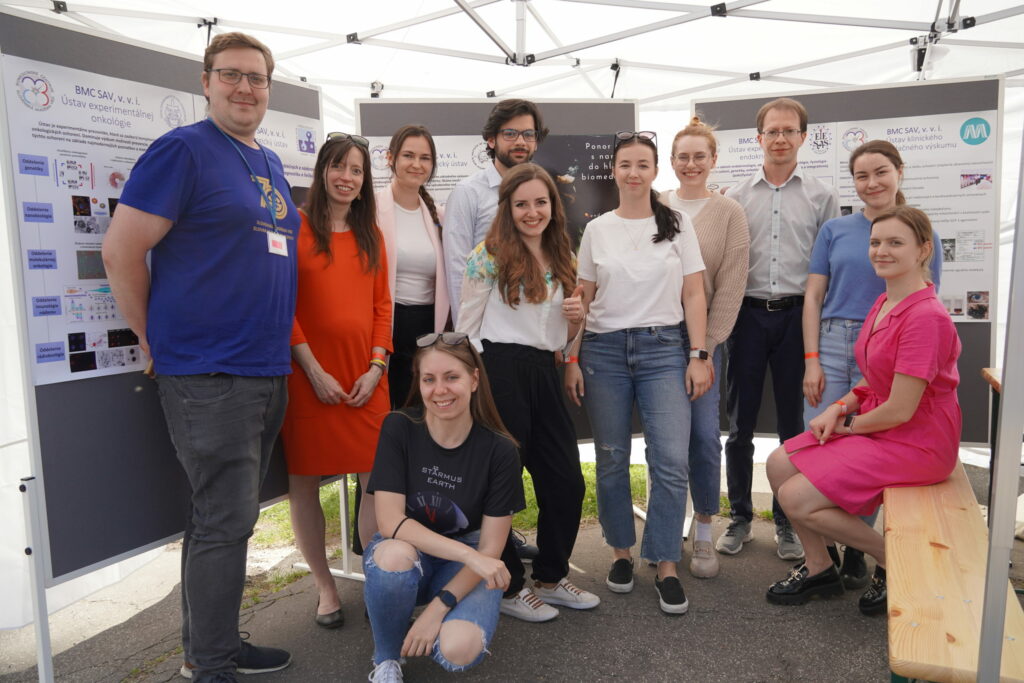 Pracovníci Biomedicínskeho centra SAV, v...