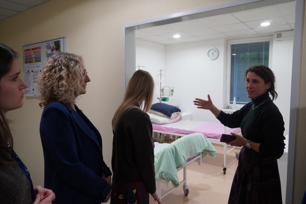 Prehliadka výskumnej kliniky Centra pre manažment obezity.