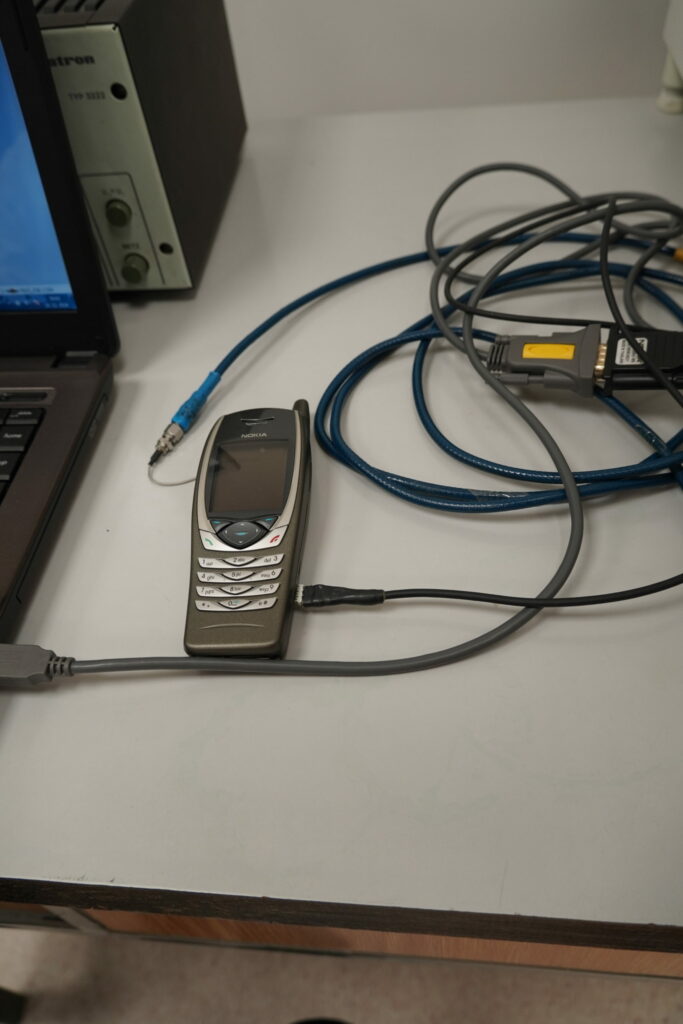 Meranie rádiofrekvenčného žiarenia v laboratórnych podmienkach.