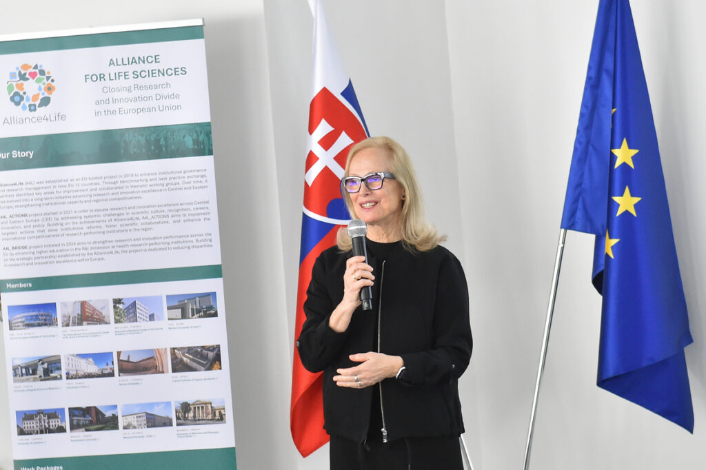 Generálna riaditeľka BMC SAV Silvia Pastoreková.