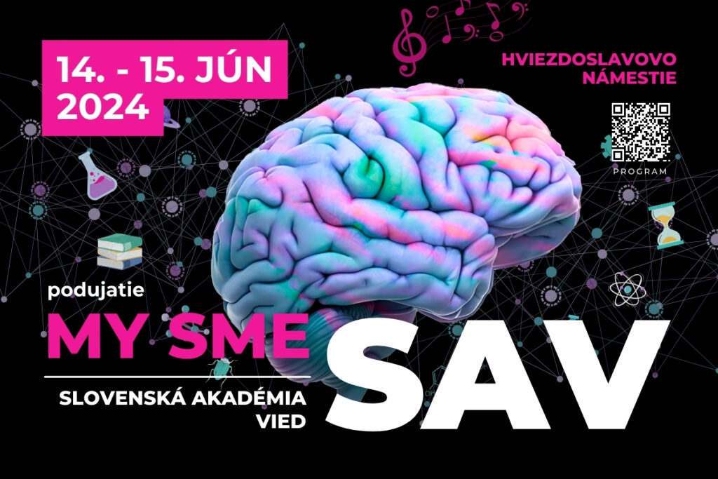 plagát podujatia My sme SAV v roku 2024