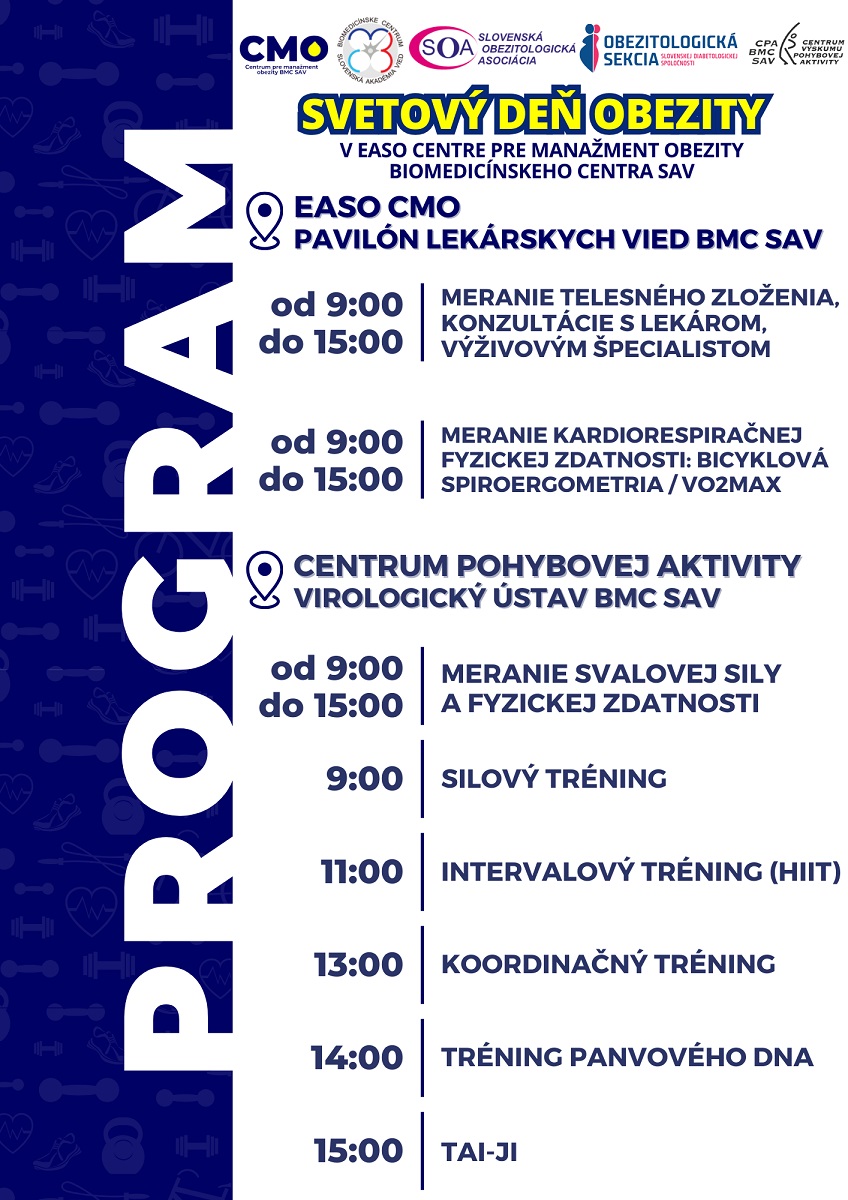 Program podujatia v grafickej podobe. Program podujatia je aj súčasťou textu.