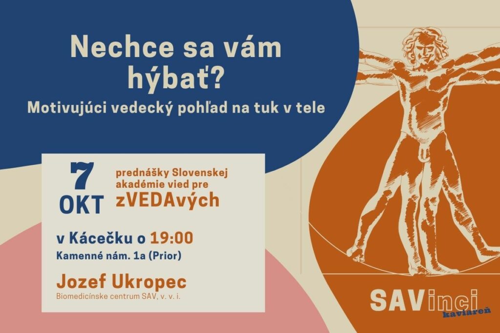 Plagát k prednáške SAVinci prednáška Joz...