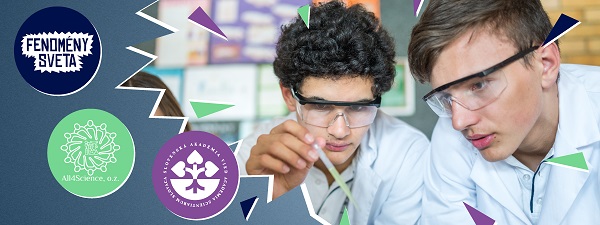 Chlapci v laboratóriu