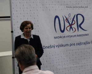 RNDr. Margita Klobušická, PhD., prezidentka Nadácie Výskum Rakoviny