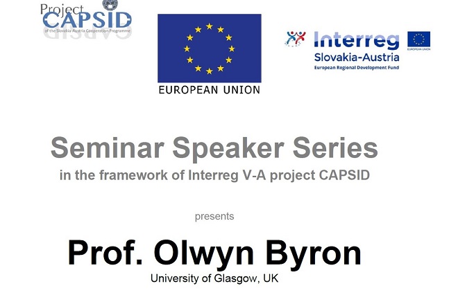 Plagát k podujatiu projektu CAPSID. Info...