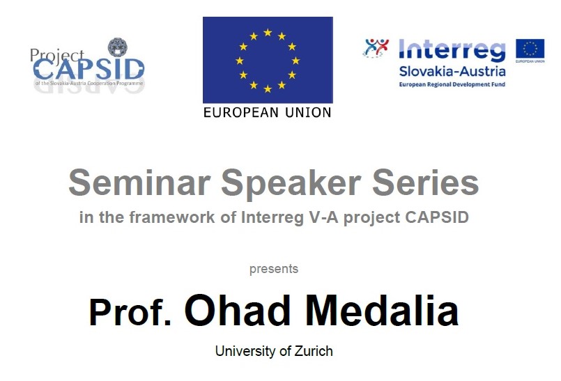 Plagát k podujatiu projektu CAPSID. Info...