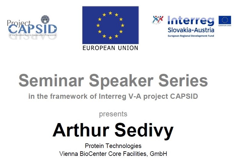 Plagát k podujatiu projektu CAPSID. Info...