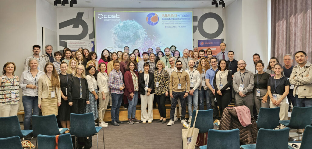 The scientists attending the IMMUNO-mode...