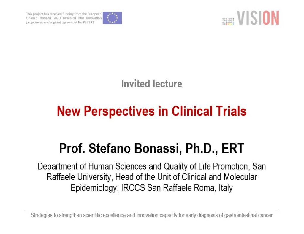 Plagát k podujatiu projektu VISION. Info...