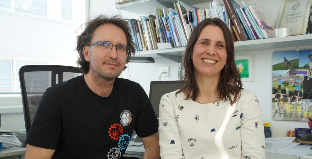 Dr. Jozef Ukropec and prof. Barbara Ukropcová from BMC SAS.