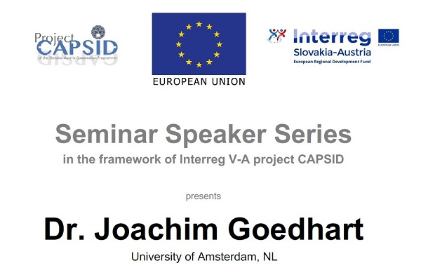 Plagát k podujatiu projektu CAPSID. Info...