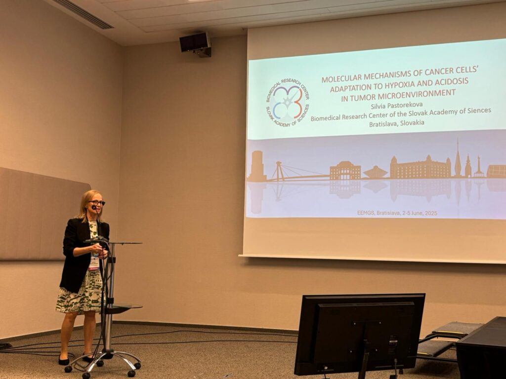 Generálna riaditeľka BMC SAV profesorka Silvia Pastoreková.