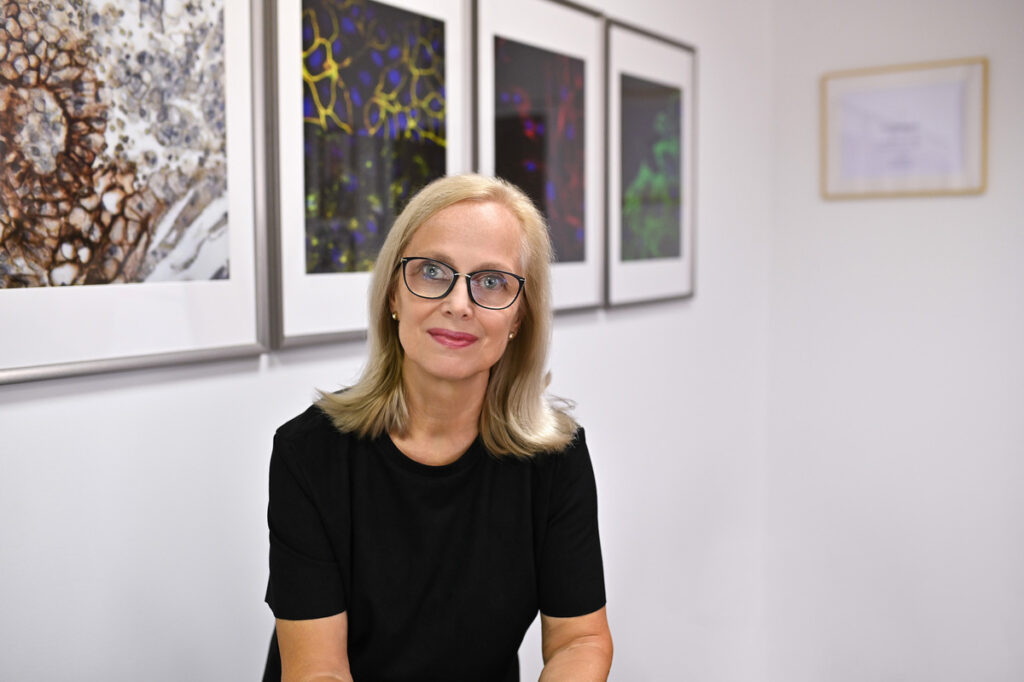 Professor Silvia Pastorekova, portrait.