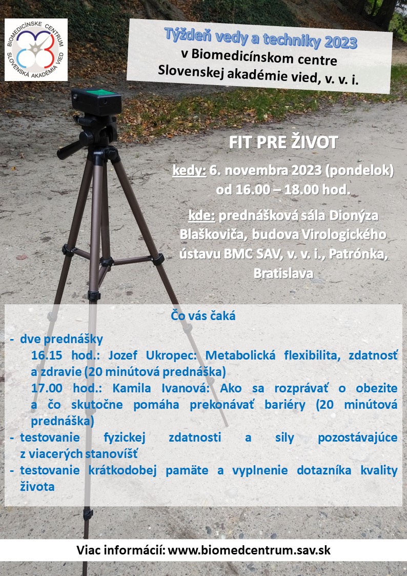 informačný plagát - informácie na plagáte sú aj súčasťou textu v článku