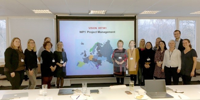 zo stretnutia VISION kick-off meeting, B...