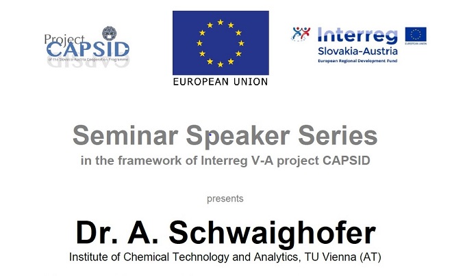 Plagát k podujatiu projektu CAPSID. Info...